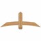 Ekena Millwork Bellingham Timber Gable Bracket, Western Red Cedar, 60"W x 22"H x 5 1/2"D x 5 1/2"F, 9/12 Pitch GBW060X22X0606BEL00SWR - alternate 1